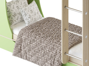 Bunk bed Funky Kids 2 Modèle 3D
