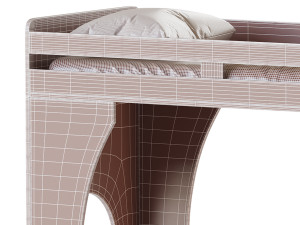 Bunk bed Funky Kids 2 Modèle 3D