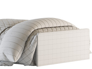 Bed Tomy Niki Lucas Oak A11 3Dモデル