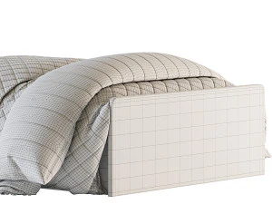 Bed Tomy Niki Lucas Oak A11 3D Model