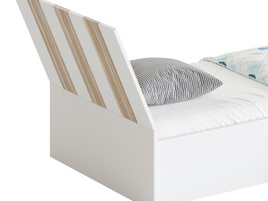 Bed Tomy Niki Lucas Oak A11 3Dモデル