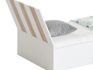 Bed Tomy Niki Lucas Oak A11 3D Model