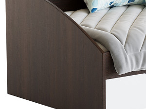 Single bed Olymp-furniture Fairy-3 Modelo 3D