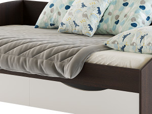 Single bed Olymp-furniture Fairy-3 Modelo 3D