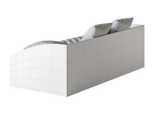 Single bed Olymp-furniture Fairy-3 Modelo 3D