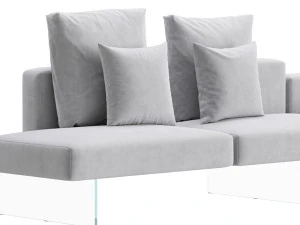 Divano ad aria Modello 3D