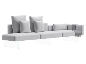 Divano ad aria Modello 3D