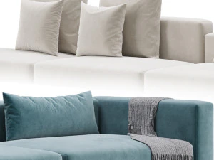 Divano ad aria Modello 3D