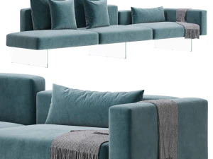 Divano ad aria Modello 3D