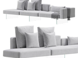 Divano ad aria Modello 3D