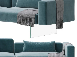 Divano ad aria Modello 3D