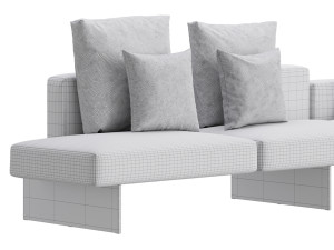 Air sofa 3D-Modell
