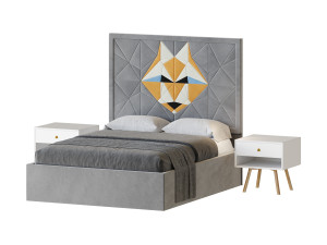 Bed Akela kids 3D Model
