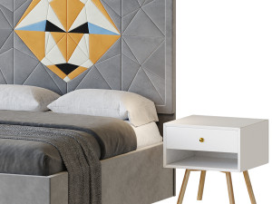 Bed Akela kids 3D Model