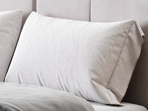American Queen Size Bed Modelo 3D