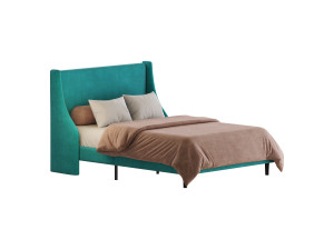 Amolife Upholstered Bed 3D-Modell