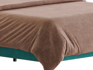 Amolife Upholstered Bed 3D Model