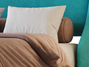 Amolife Upholstered Bed 3Dモデル