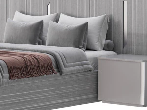 Badhir bed 3D Model