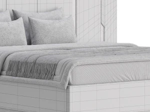 Badhir bed 3D Model