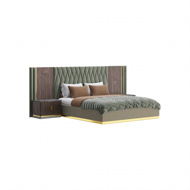 Batha bed 3D 模型 .c4d .max .obj .3ds .fbx .stl .blend 