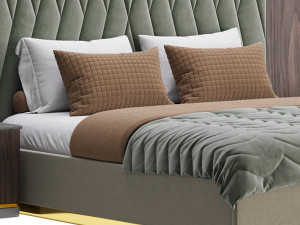 Batha bed 3D 模型