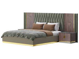 Batha bed 3D 模型