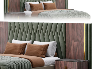 Batha bed 3D 模型