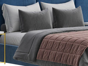 Letto ALBA Modello 3D