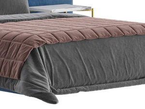 Letto ALBA Modello 3D