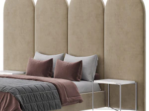 Letto ALBA Modello 3D