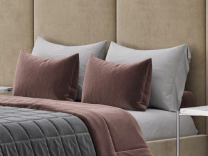 Letto ALBA Modello 3D