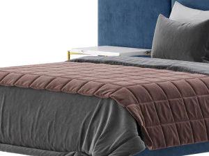 Letto ALBA Modello 3D