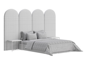 Bed ALBA 3D Модель