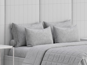 Bed ALBA 3D Модель