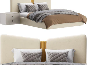 Yatak MILLEN 3D Model