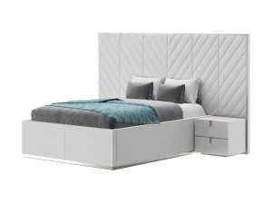 Bed REGENCY White 3D Model