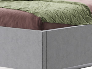 Bed REGENCY White Model 3D