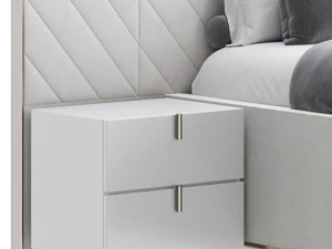 Bed REGENCY White 3D Model