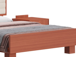 Bed SCACCHI 3D Model
