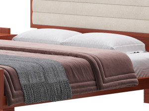 Bed SCACCHI 3D Model