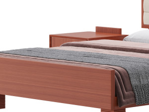 Bed SCACCHI 3D Model