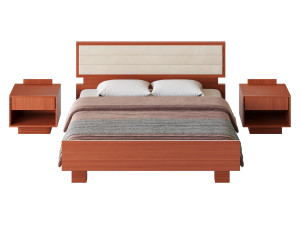 Bed SCACCHI 3D Model