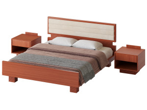 Bed SCACCHI 3D Model
