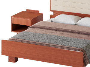 Bed SCACCHI 3D Model