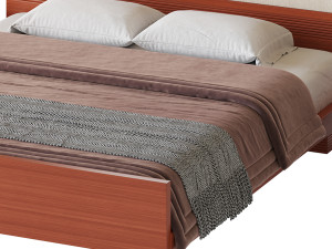 Bed SCACCHI 3D Model