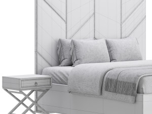 Bed VISTA 2 3D Model