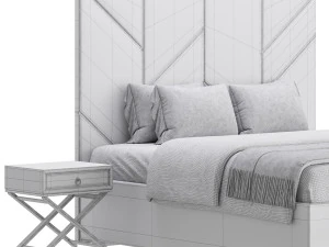 Cama VISTA 2 Modelo 3D