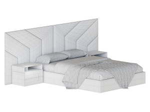 BORI BED Model 3D