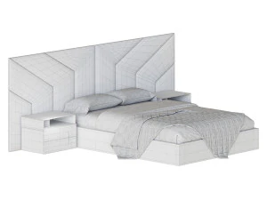 CAMA BORI Modelo 3D